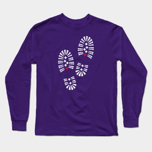 Boot print Long Sleeve T-Shirt